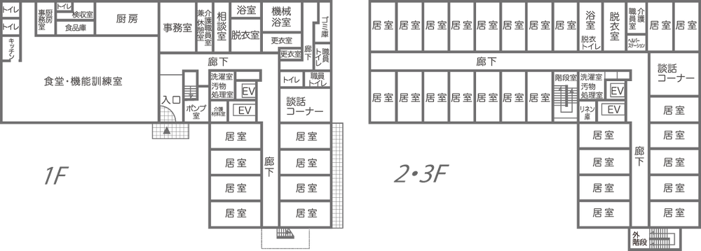 ハーモニーライフ飯能 見取り図