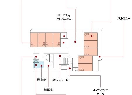 グループホームつどい『石山家』　見取り図