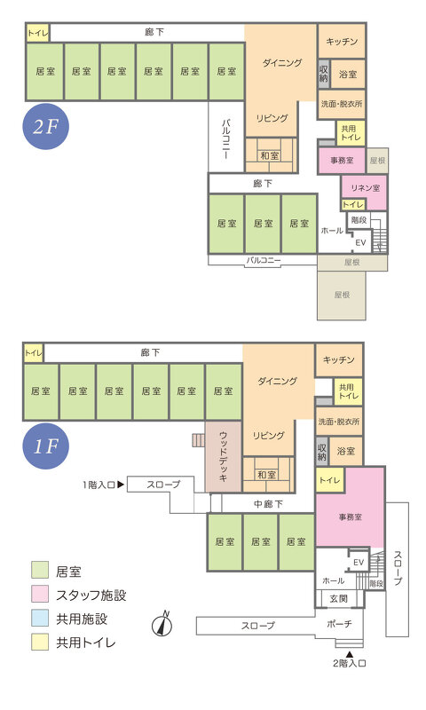 グループホームつどい『松が丘』　見取り図
